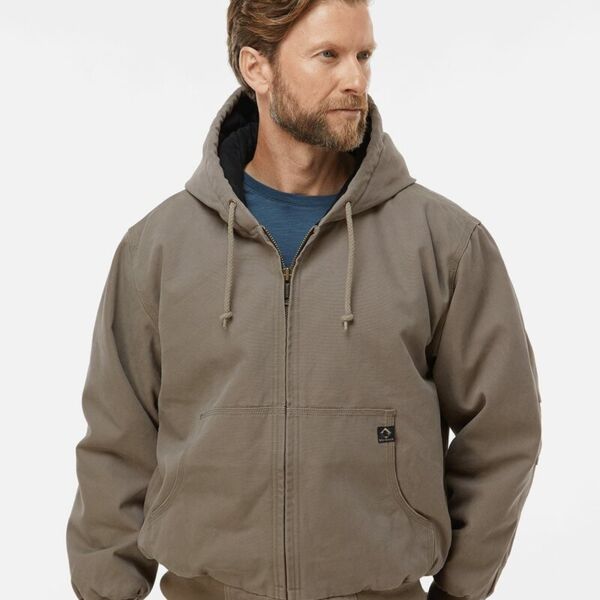 Men's Cheyenne Boulder Cloth™ Hooded Jacket with Tricot Quilt Lining Thumbnail
