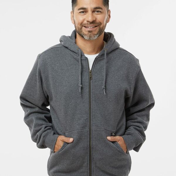 Men's Crossfire Heavyweight Power Fleece Hooded Jacket with Thermal Lining Thumbnail