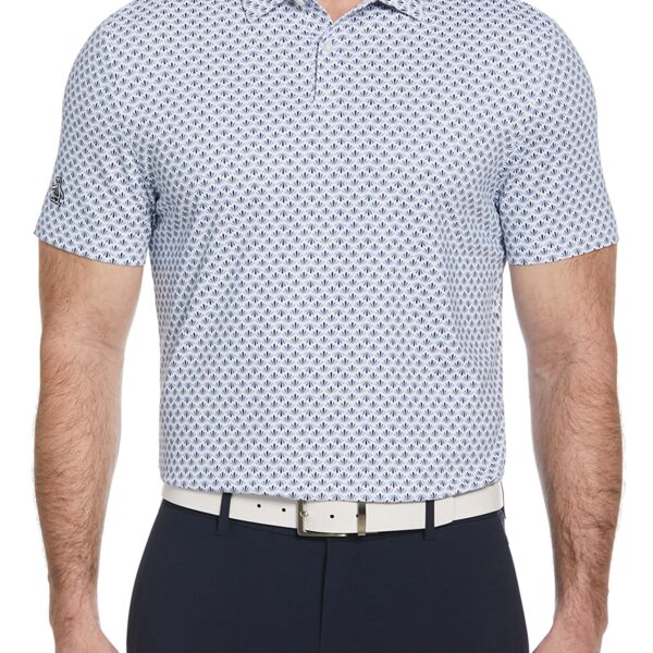ORIGINAL PENGUIN® RETRO GEO PRINT POLO Thumbnail
