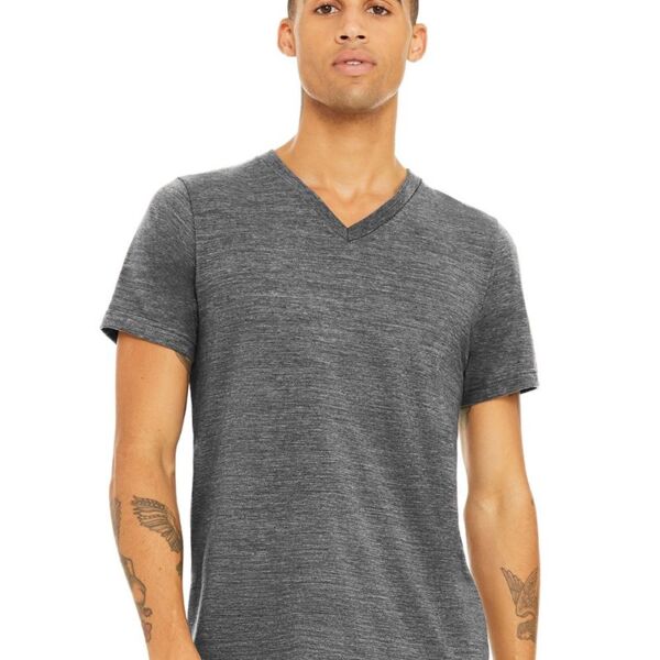 Unisex Jersey V-Neck Tee Thumbnail